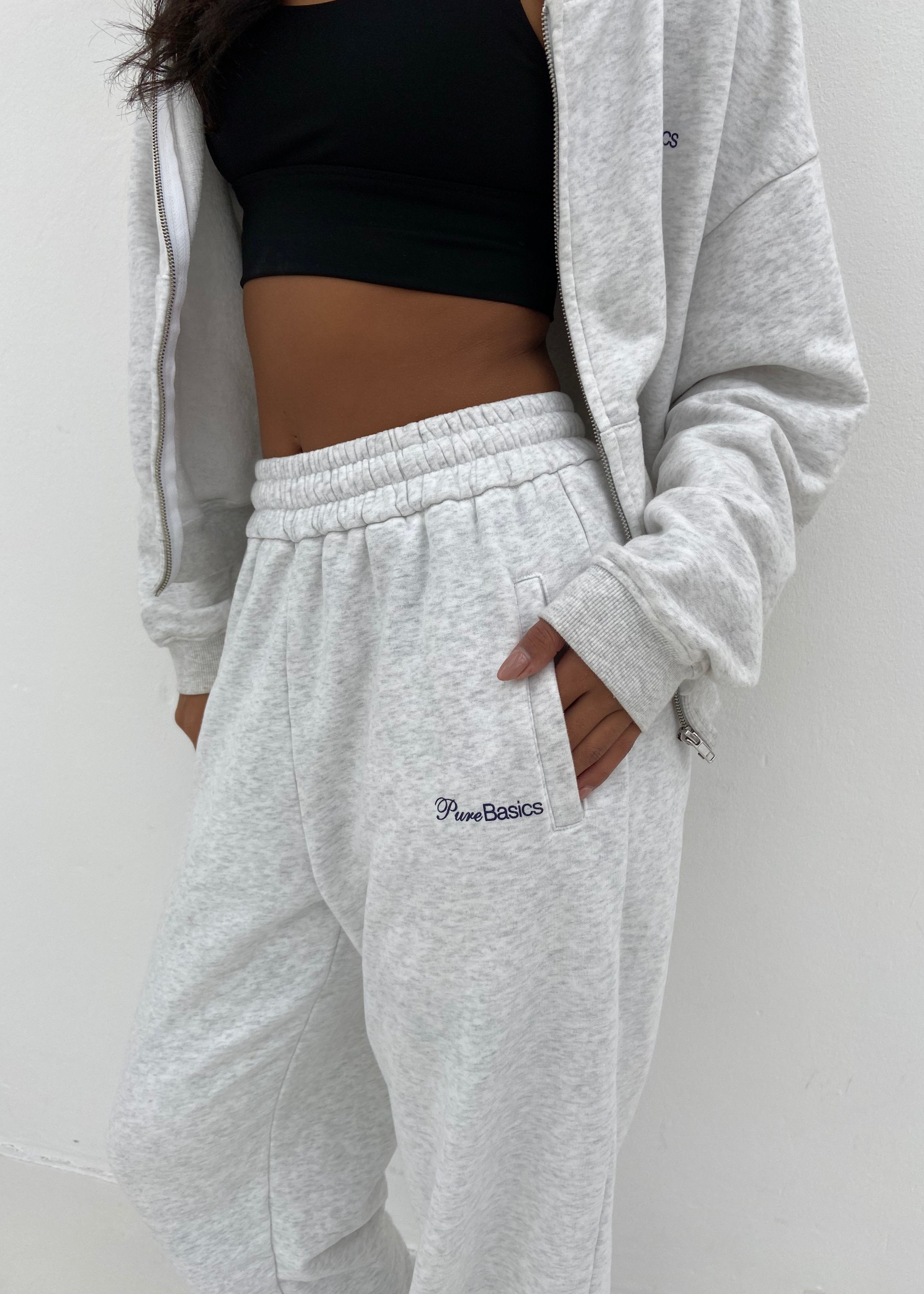 Oversized Sweatpants - Light Grey