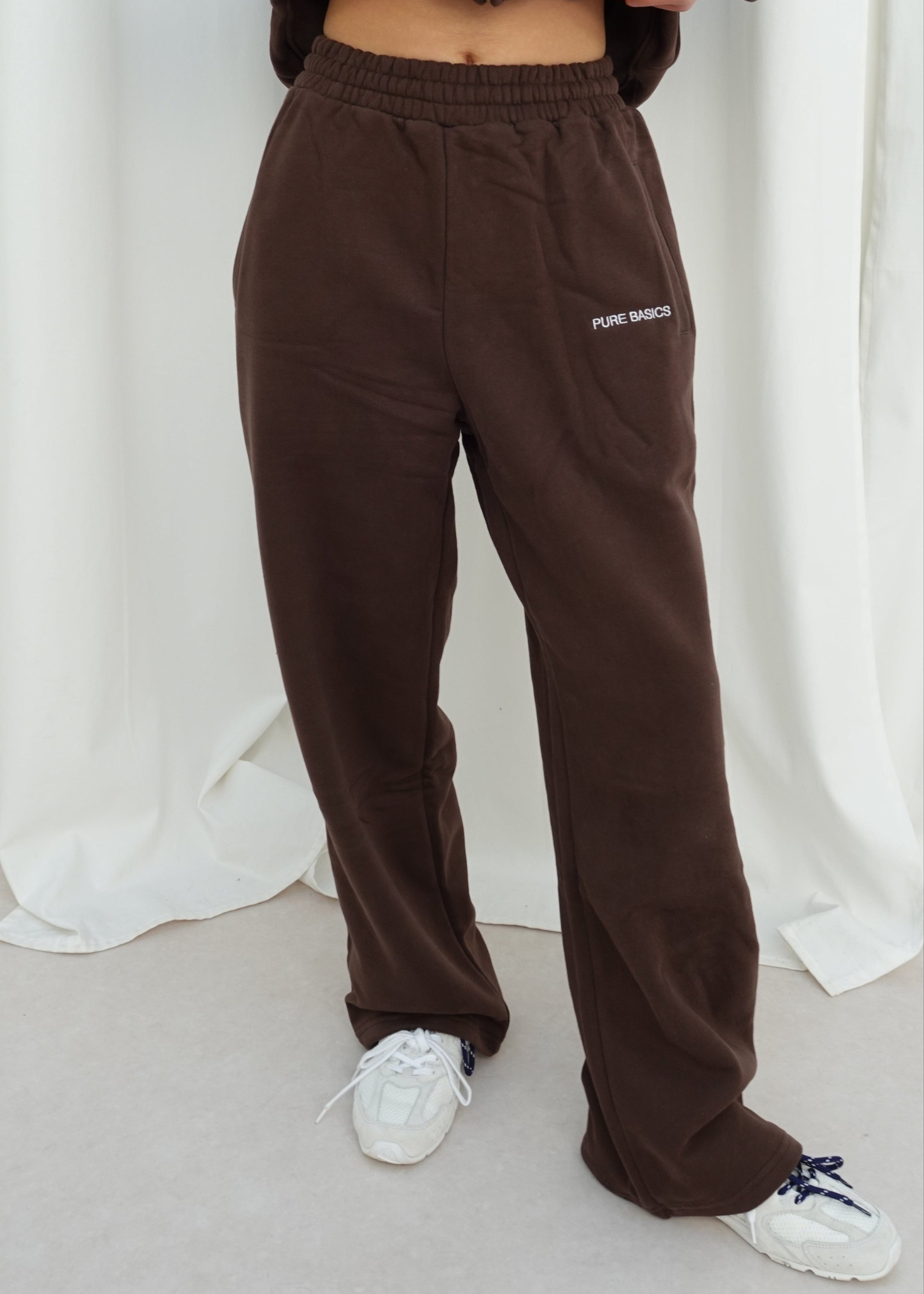 Oversized Sweatpants Brown