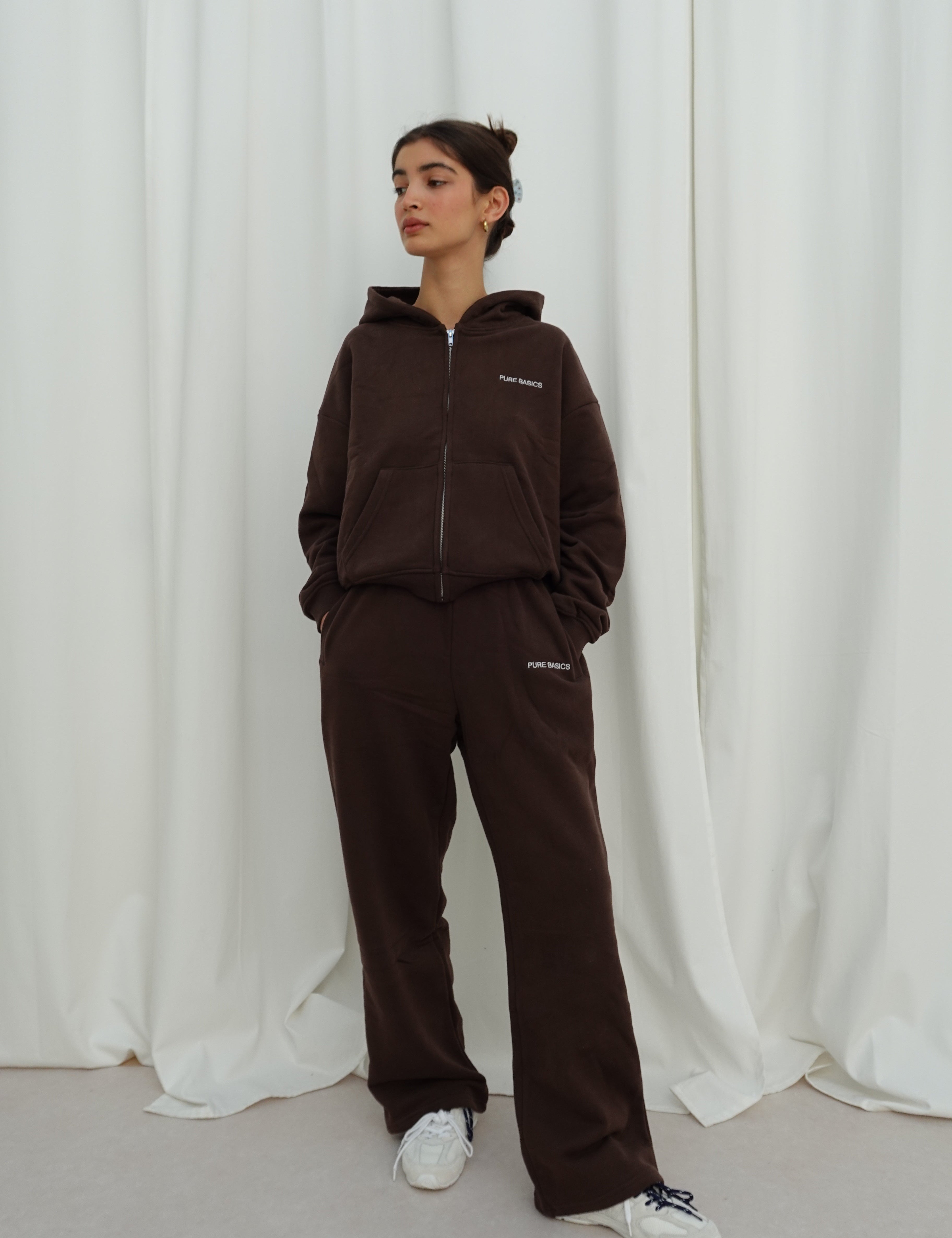 Oversized Sweatpants Brown