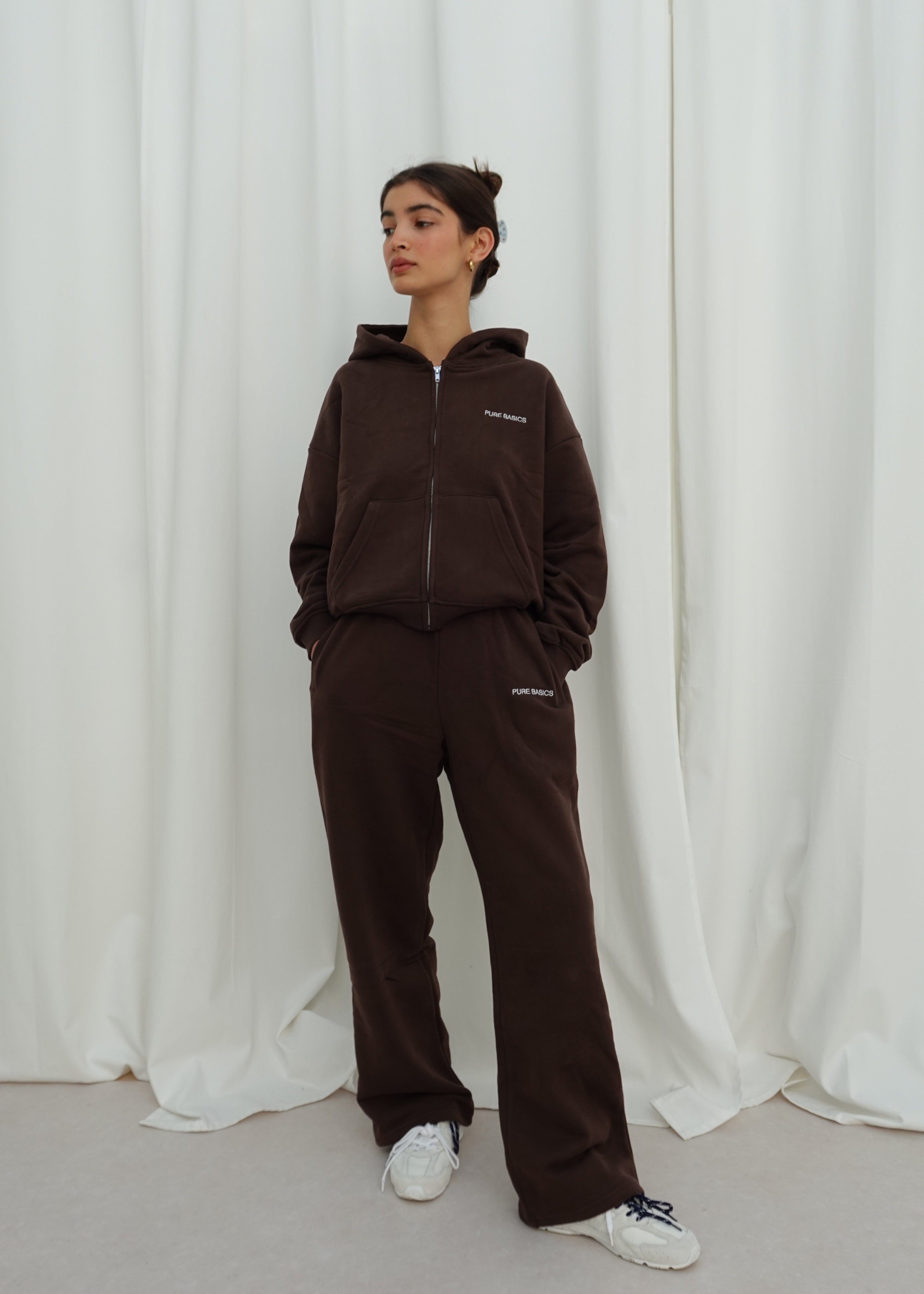 Oversized Sweatpants Brown