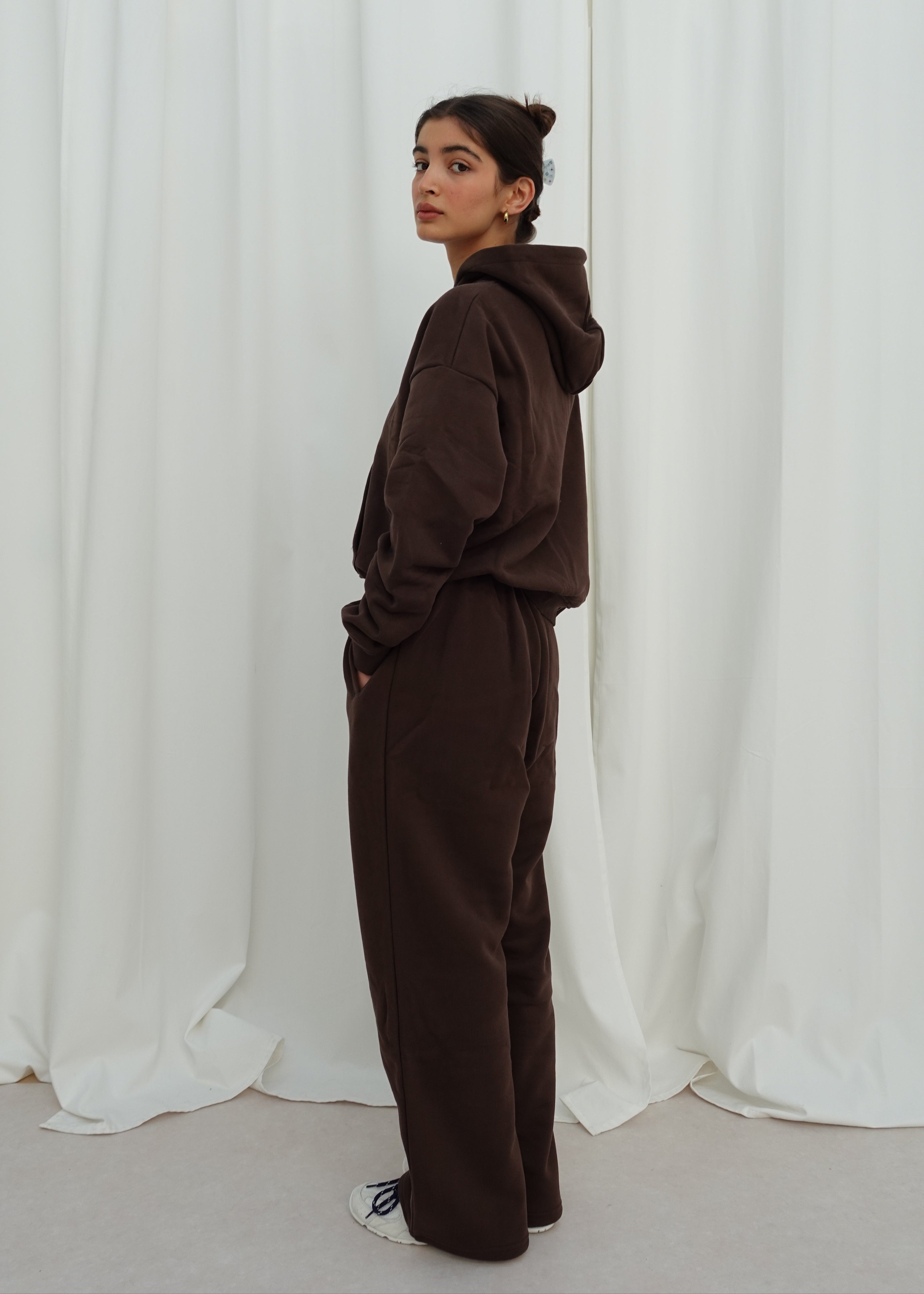 Oversized Sweatpants Brown