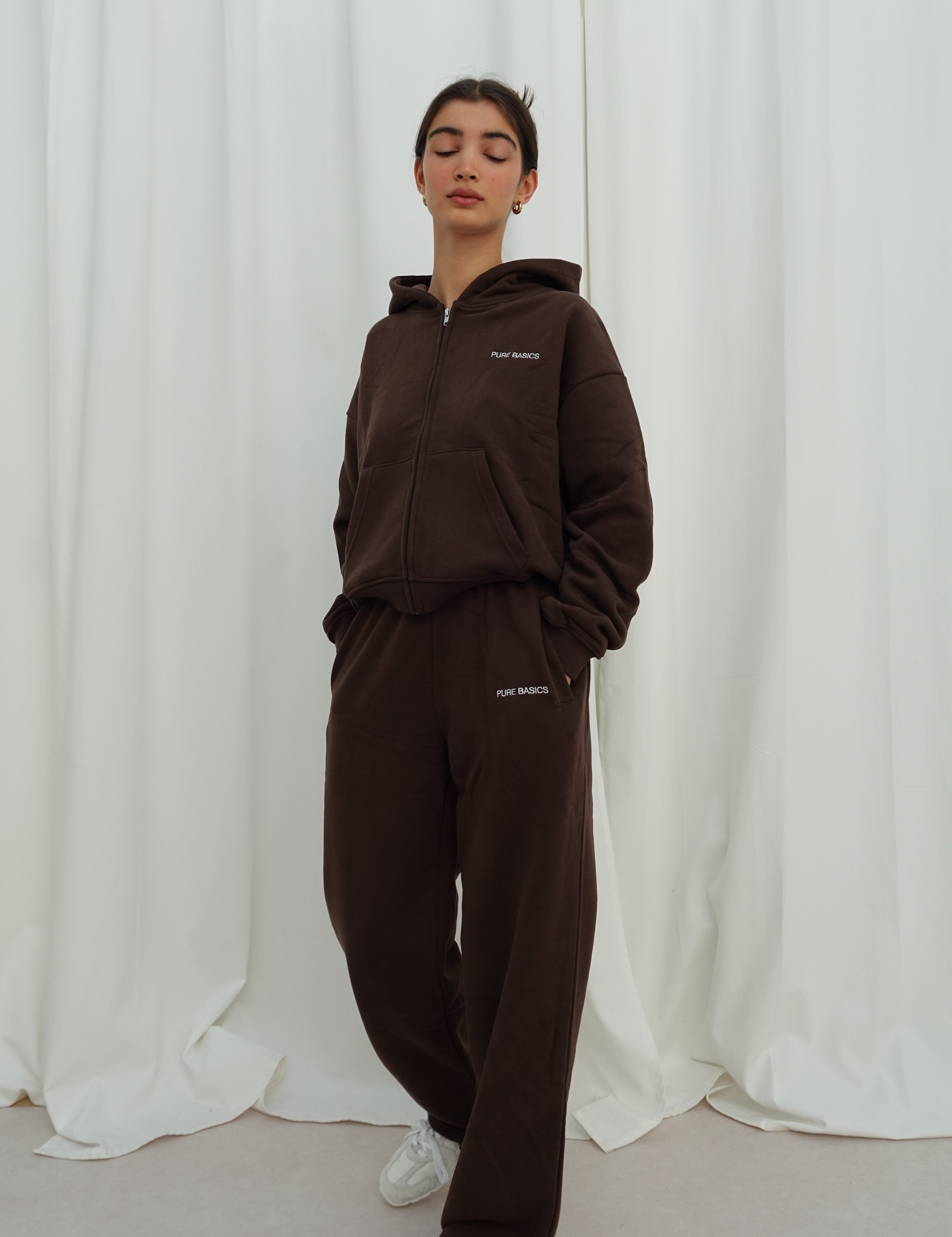 Oversized Sweatpants Brown