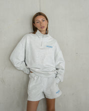 Half-Zip Sweatshirt - Grey