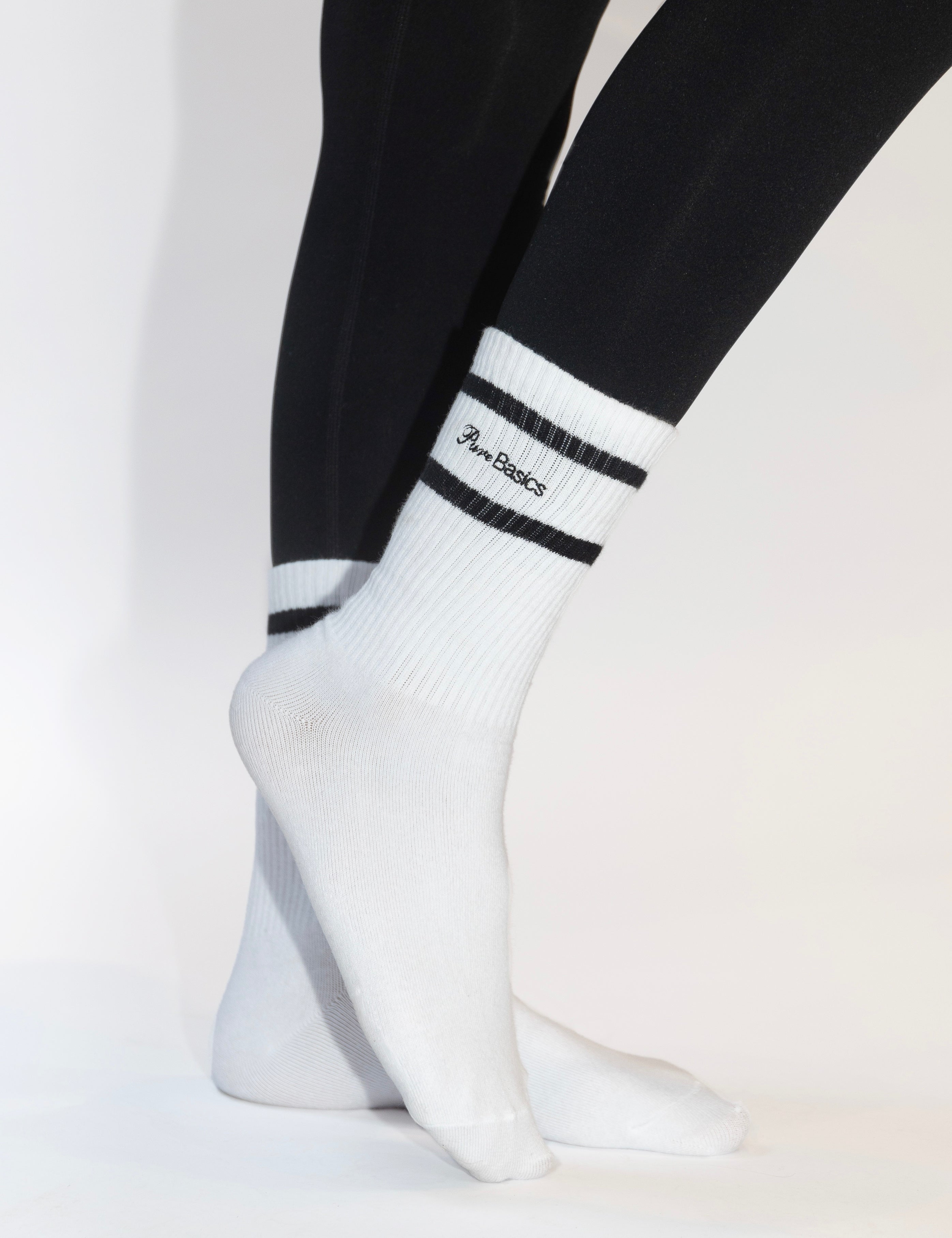 Pure Basics Striped Socks